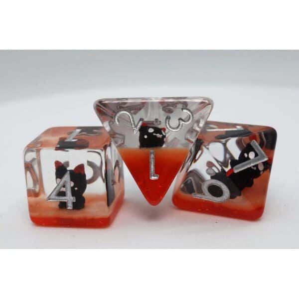 Foam Dice Poly 7 Dice Set - Baby Fiend