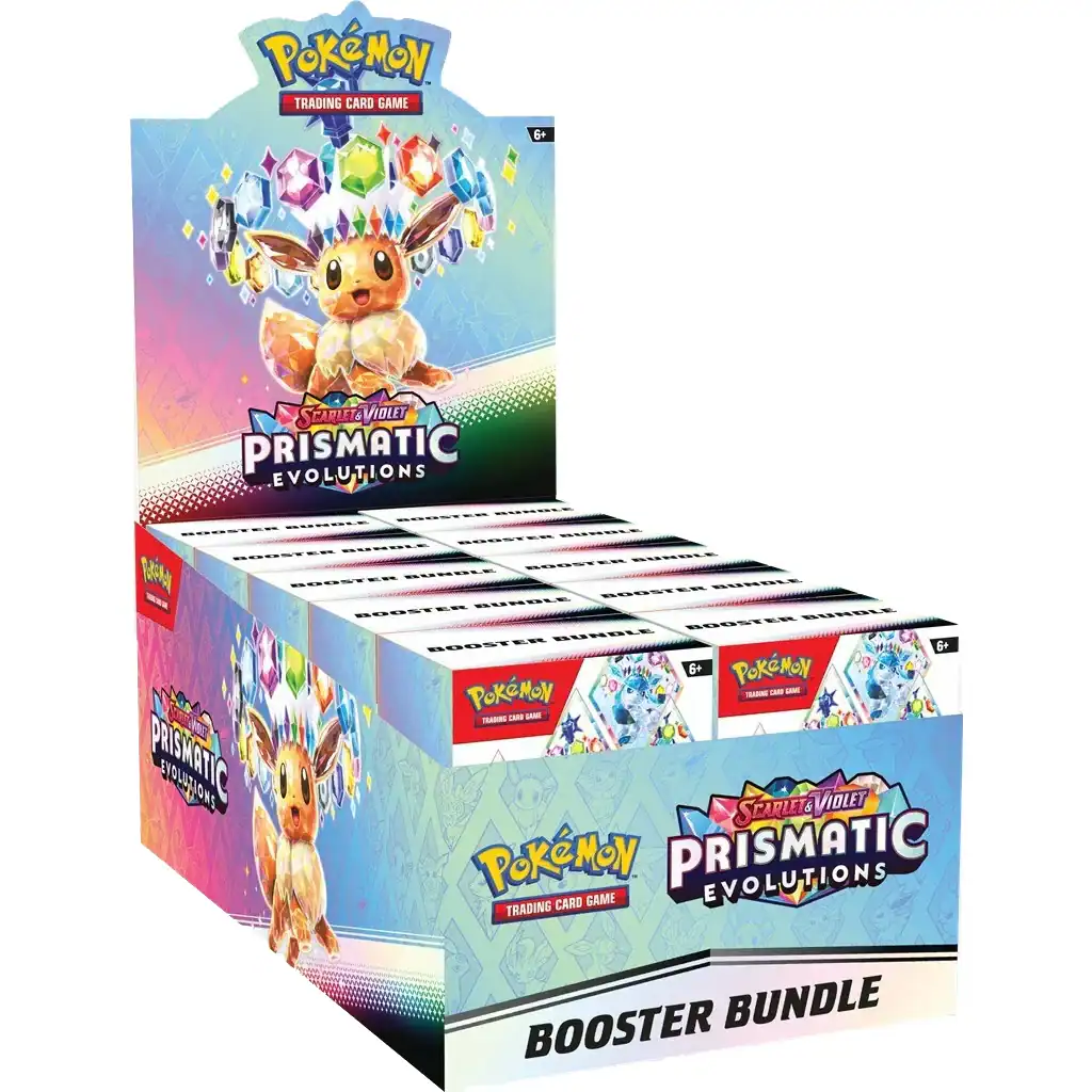 Pokemon Prismatic Evolutions Bundles - FULL CASE (10 bundles)