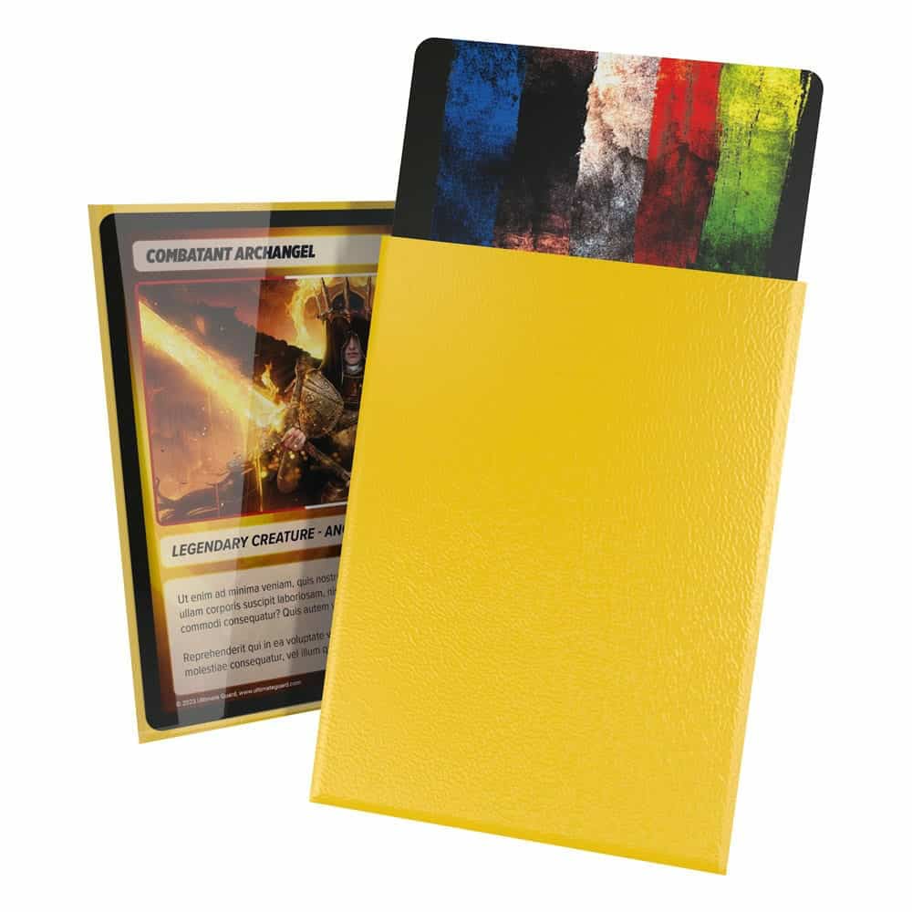Ultimate Guard Cortex Standard Sleeves - Yellow (100)