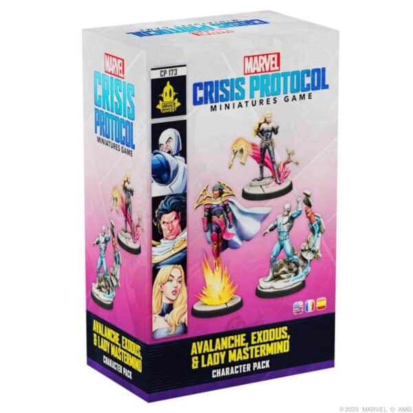 Marvel Crisis Protocol: Avalanche, Exodus, and Lady Mastermind