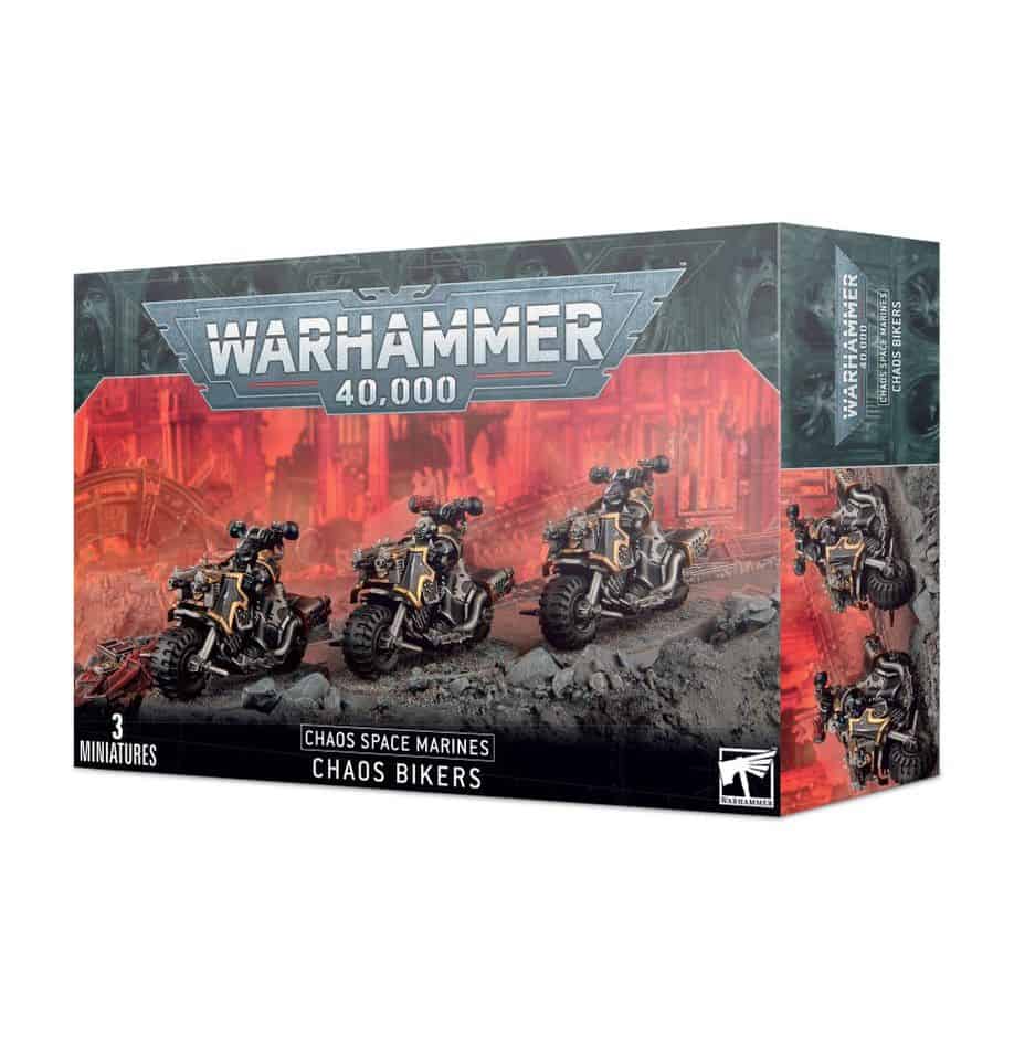 Chaos Space Marines :Chaos Bikers