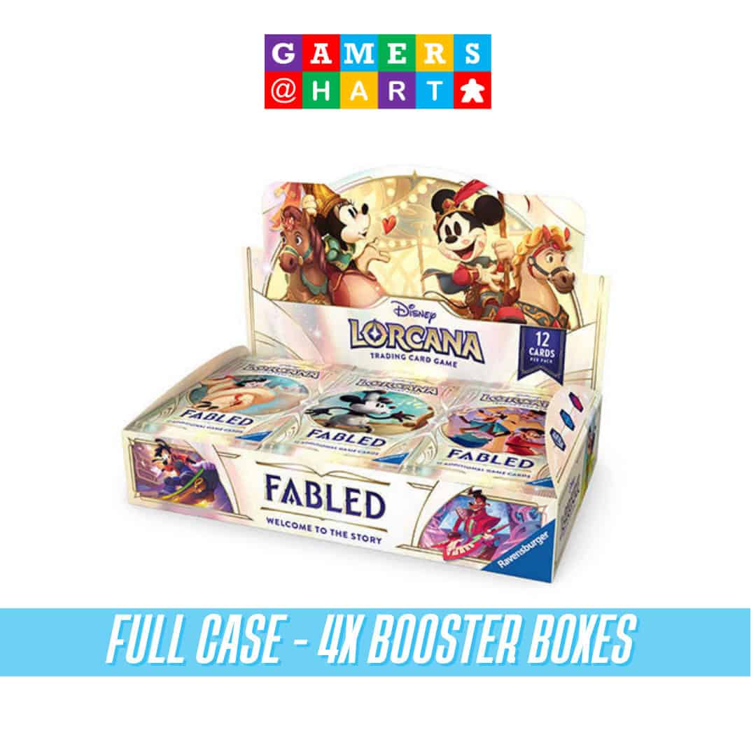 Disney Lorcana - Fabled - Booster Boxes - FULL SEALED CASE