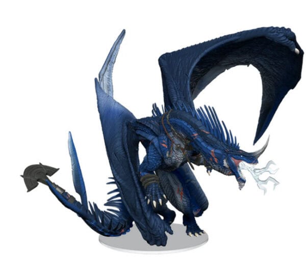 D&D Icons of the Realms: Anthradusk, Ancient Blue Dragon