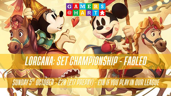 Lorcana: Fabled - Set Championship - Sunday 5th October