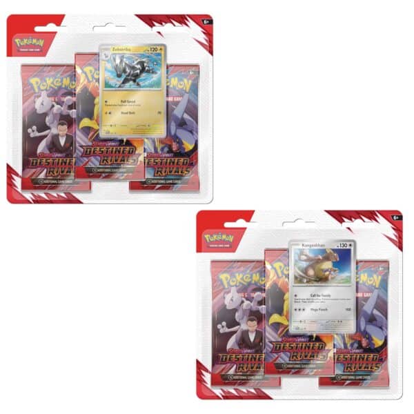 Pokemon Scarlet & Violet 10 - Destined Rivals - 3-pack Blister - Full CDU (12 units)