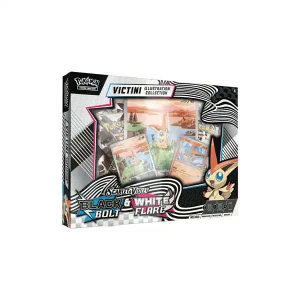 Pokemon Scarlet & Violet 10.5 - Black Bolt & White Flare Unova - Victini Illustration Collection