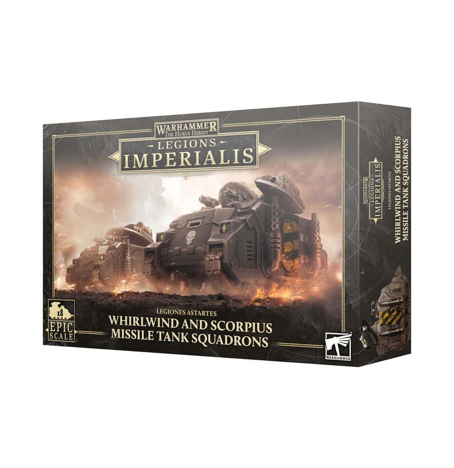Legion Imperialis : Whirlwind/Scorpius Missile Tank Squadron