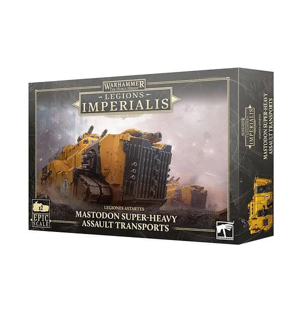 Legion Imperialis : Mastadon Super Heavy Assault Transports