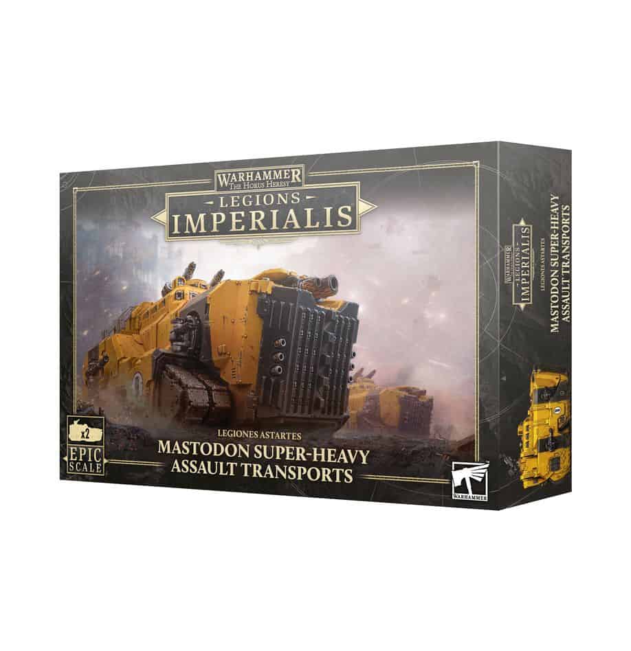 Legion Imperialis : Mastadon Super Heavy Assault Transports
