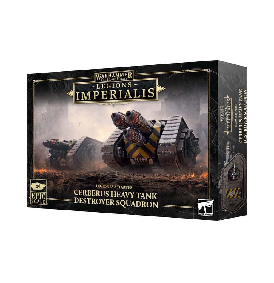 Legion Imperialis : Cerebus Heavy Tank Destroyer Squadron