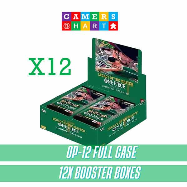 One Piece Card Game: FULL SEALED CASE (OP-12) - Legacy of the Masters