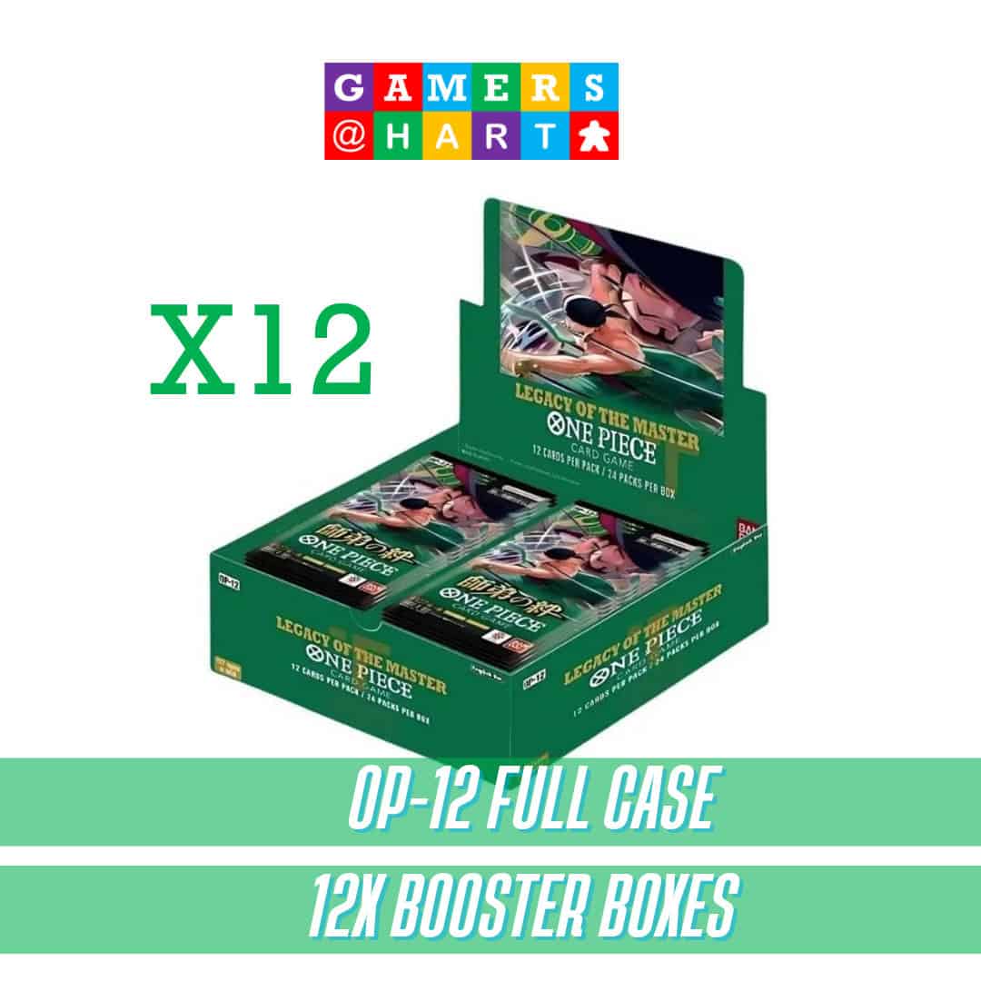 One Piece Card Game: FULL SEALED CASE (OP-12) - Legacy of the Masters