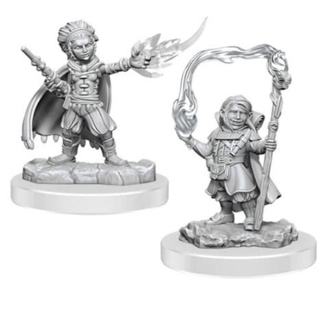 D&D Nolzur's Marvelous Unpainted Miniatures: Halfling Wizards (W20)