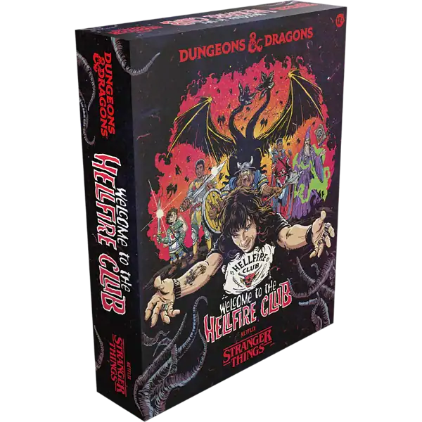 Dungeons and Dragons - Stranger Things Welcome to The Hellfire Club