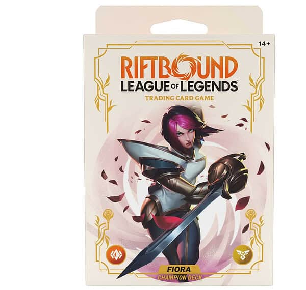 Riftbound: League of Legends TCG - Set 2 - Spiritforged Champion Deck - Fiora