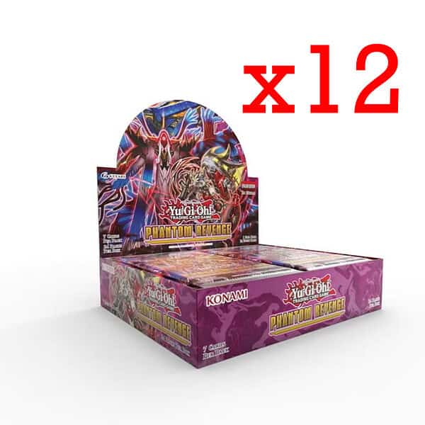 Yu-Gi-Oh! Phantom Revenge SEALED CASE 12x Booster Boxes