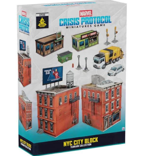 Marvel: Crisis Protocol - NYC City Block Terrain Collection