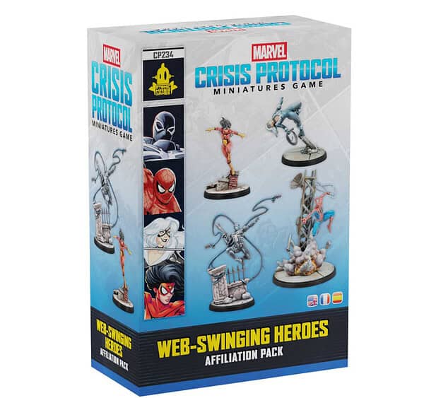 Marvel: Crisis Protocol - Web-Swinging Heroes Affiliation Pack