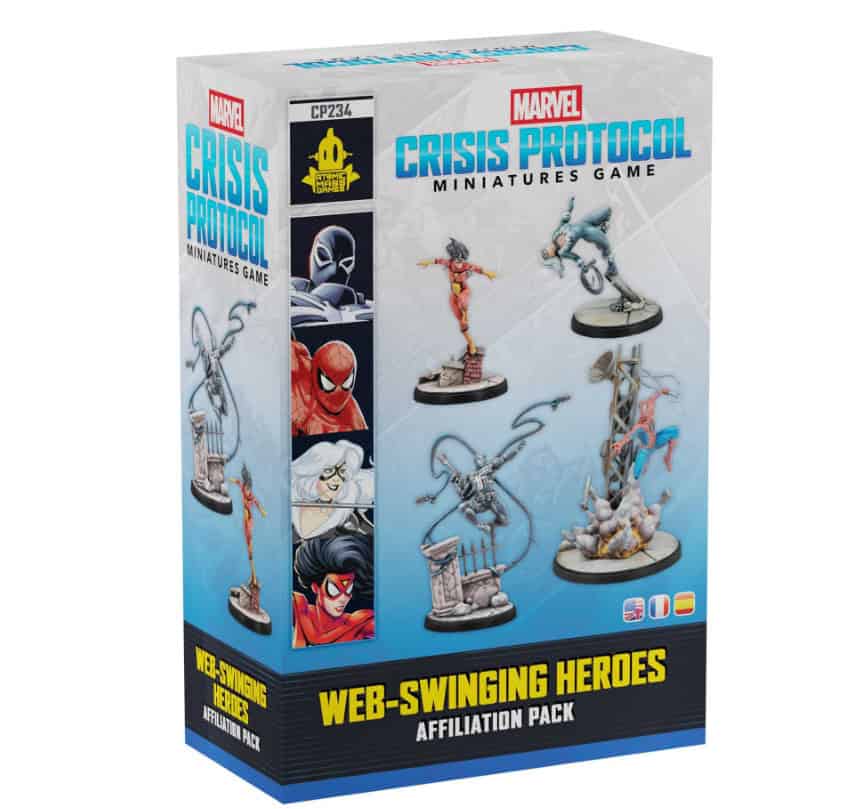Marvel: Crisis Protocol - Web-Swinging Heroes Affiliation Pack