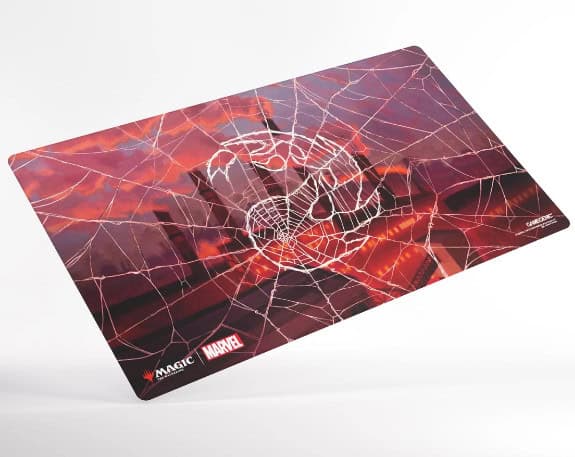 Gamegenic MTG Marvel's Spider-Man Shiny Playmat- Spider-Man Mountain