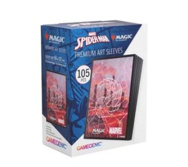 Gamegenic MTG Marvel's Spider-Man Premium Art Sleeves - Spider-Man Mountain