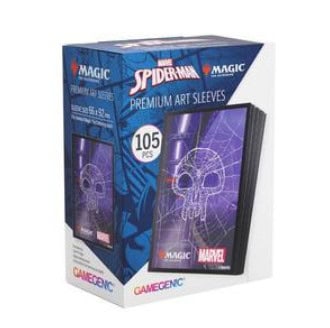 Gamegenic MTG Marvel's Spider-Man Premium Art Sleeves - Spider-Man Swamp