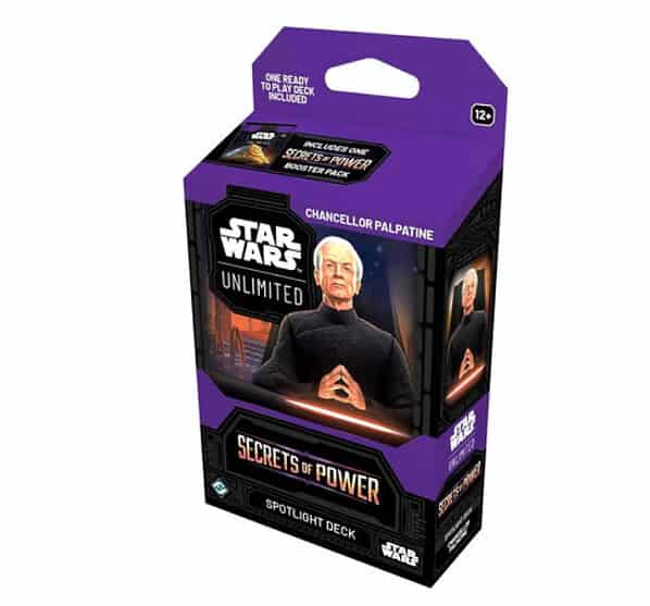 Star Wars: Unlimited  Legends of the Force Spotlight Deck - Chancellor Palpatine