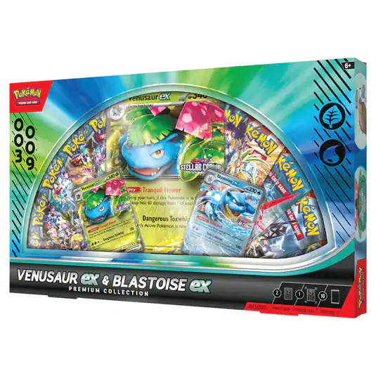 Pokemon: Venusaur Blastoise Ex Premium Collection