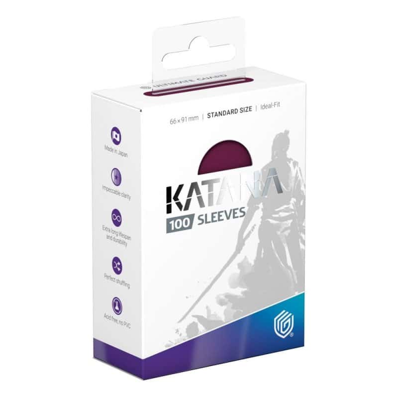 Ultimate Guard Katana Standard Sleeves - Radiant Plum (100)