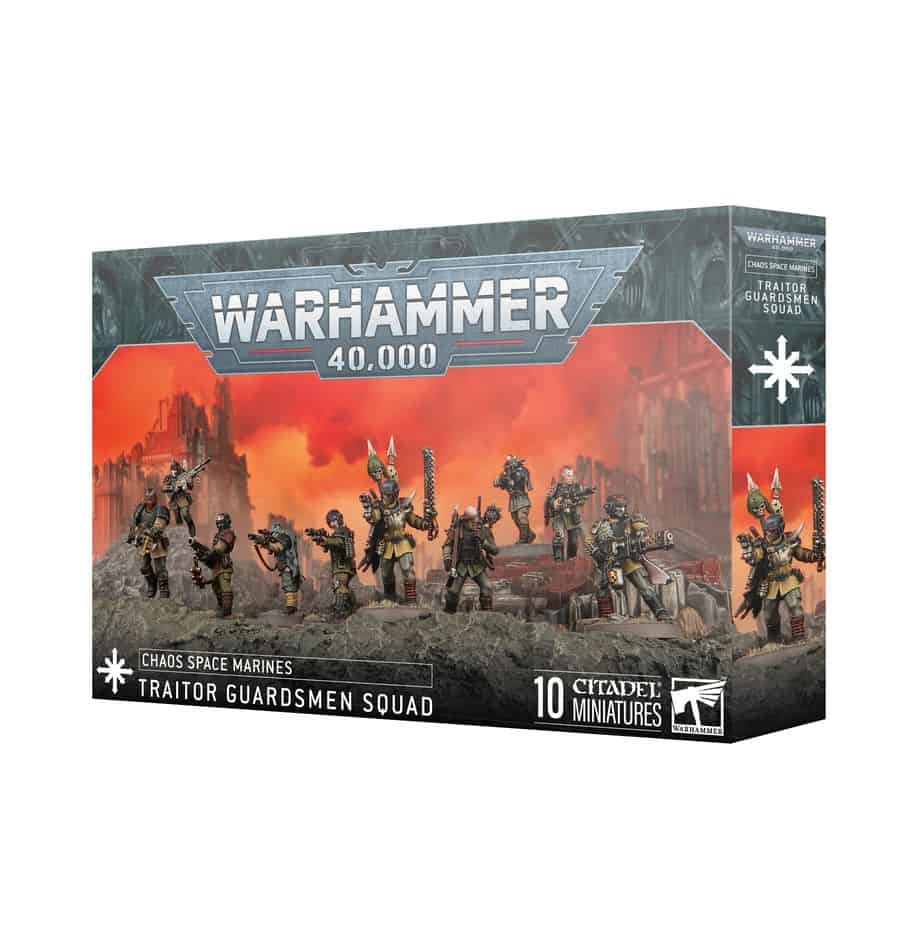 Chaos Space Marine : Traitor Guardsmen Squad