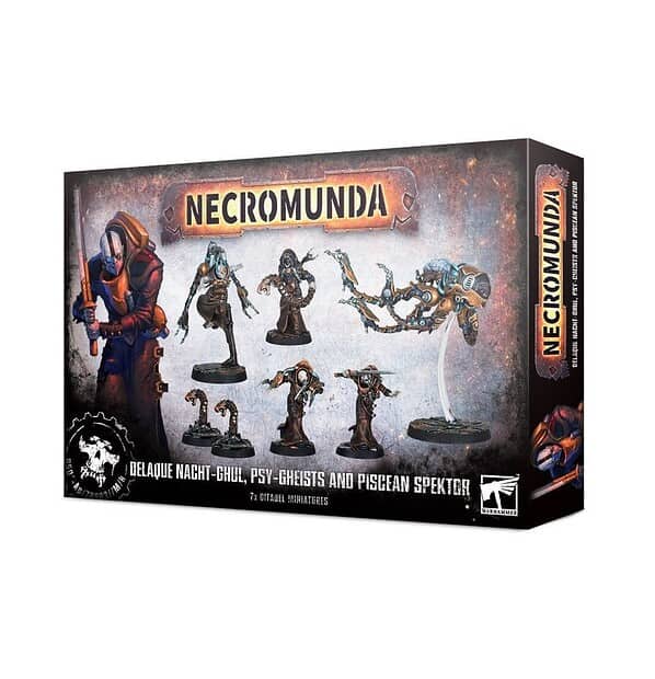 Delaque Nacht-Ghul, Psy-Gheists and Piscean Spektor