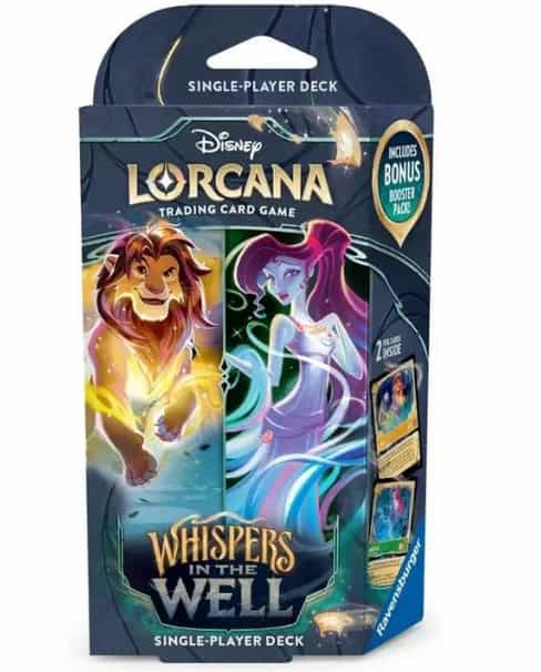 Disney Lorcana: Whispers in the Well - Starter Deck - Simba & Megara