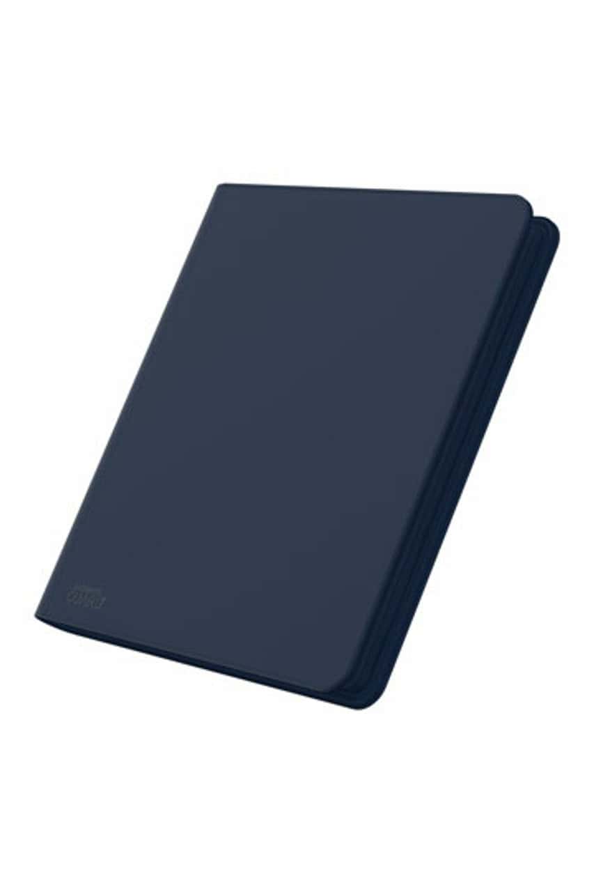 Ultimate Guard 8 Pocket Quadrow Zipfolio Xenoskin - blue