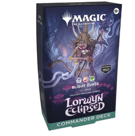MTG: Lorwyn Eclipsed Commander Deck - Blight Curse