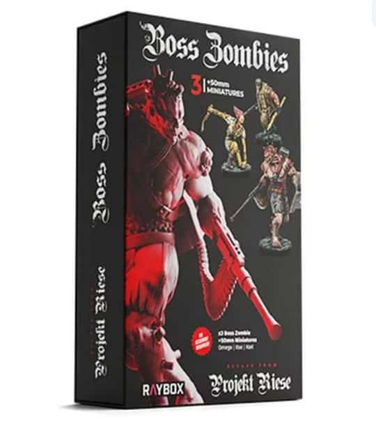 Escape from Projekt Riese: Boss Zombies Miniatures Set