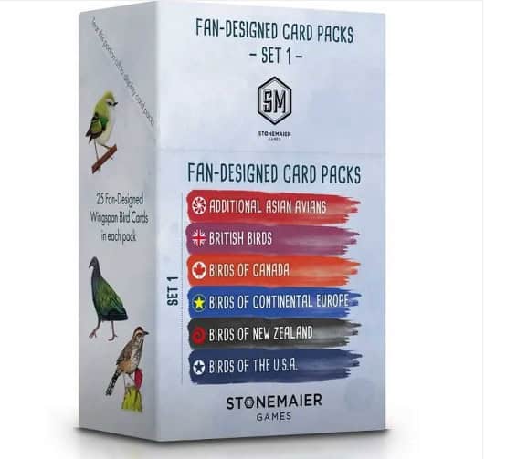 Wingspan Fan-Designed Packs