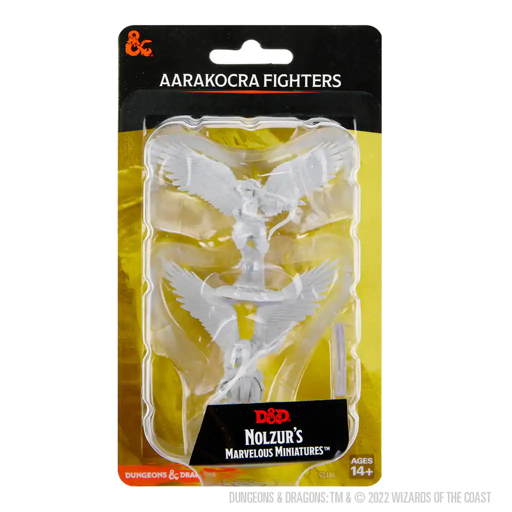 Nolzur's Marvelous Miniatures: Aarakocra Fighters