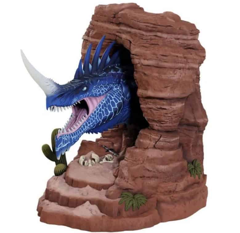 D&D Bookend - Blue Dragon