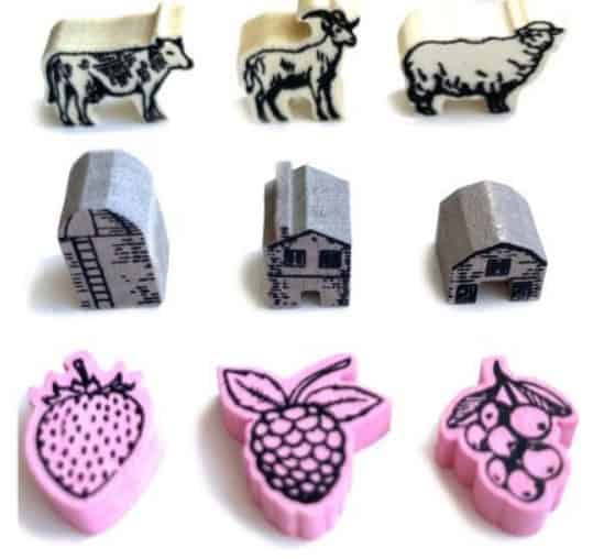 Fromage Wooden Tokens: Fromage Upgrade