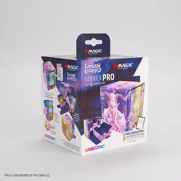 Gamegenic MTG: Lorwyn Eclipsed Sidekick PRO 100+ XL - Morcants Loyalist/Dawnhand Eulogist