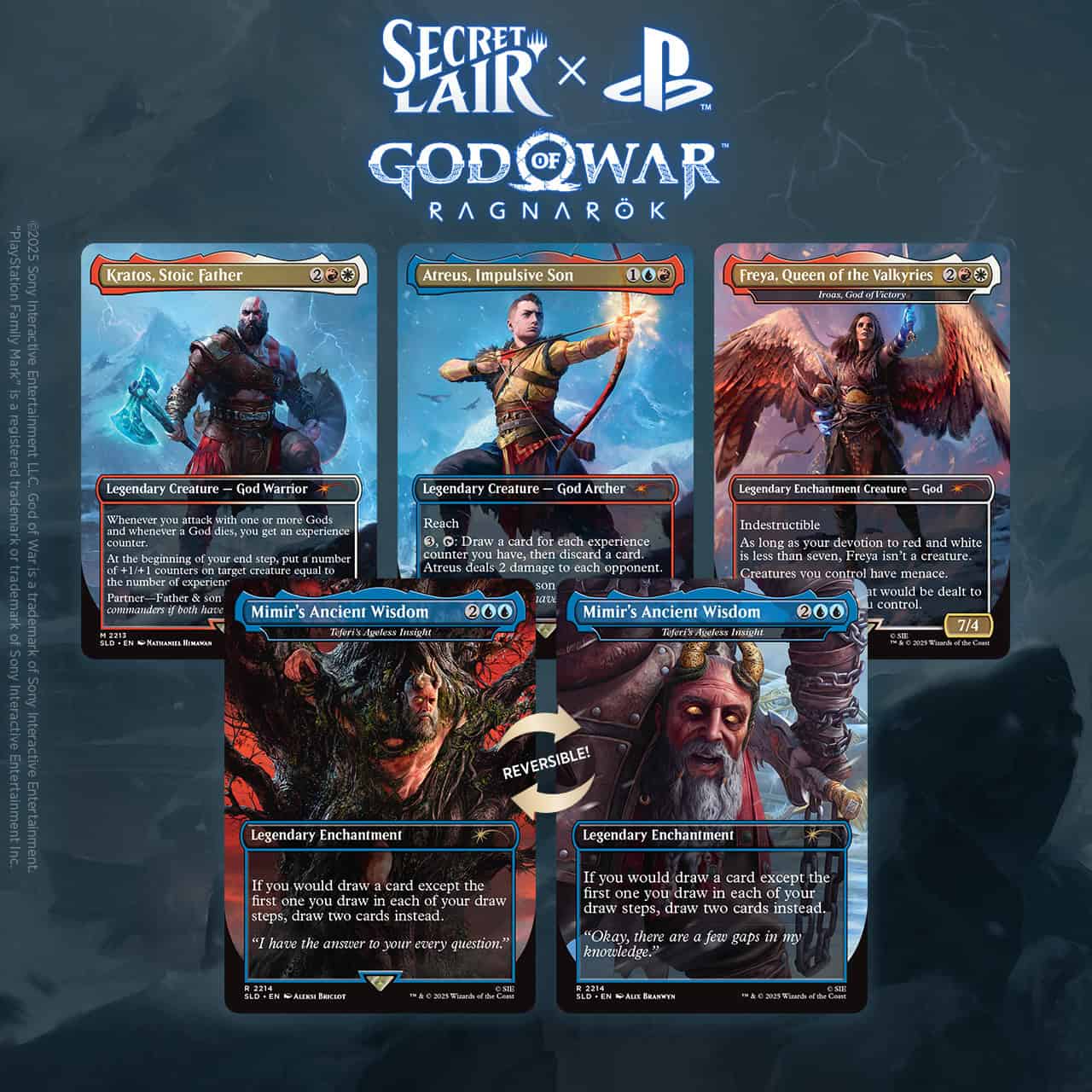 MTG Secret Lair x God of War: Norse