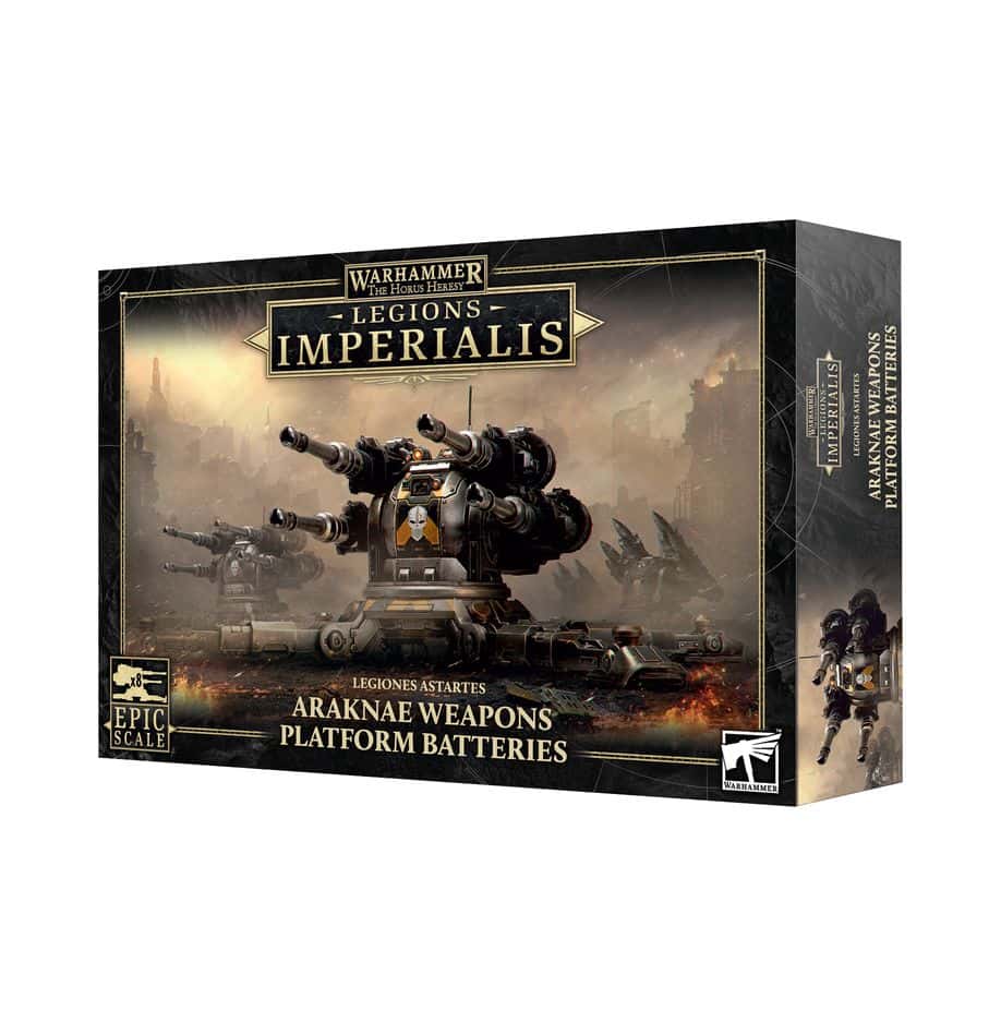Legions Imperialis: Araknae Weapons Platform Batteries