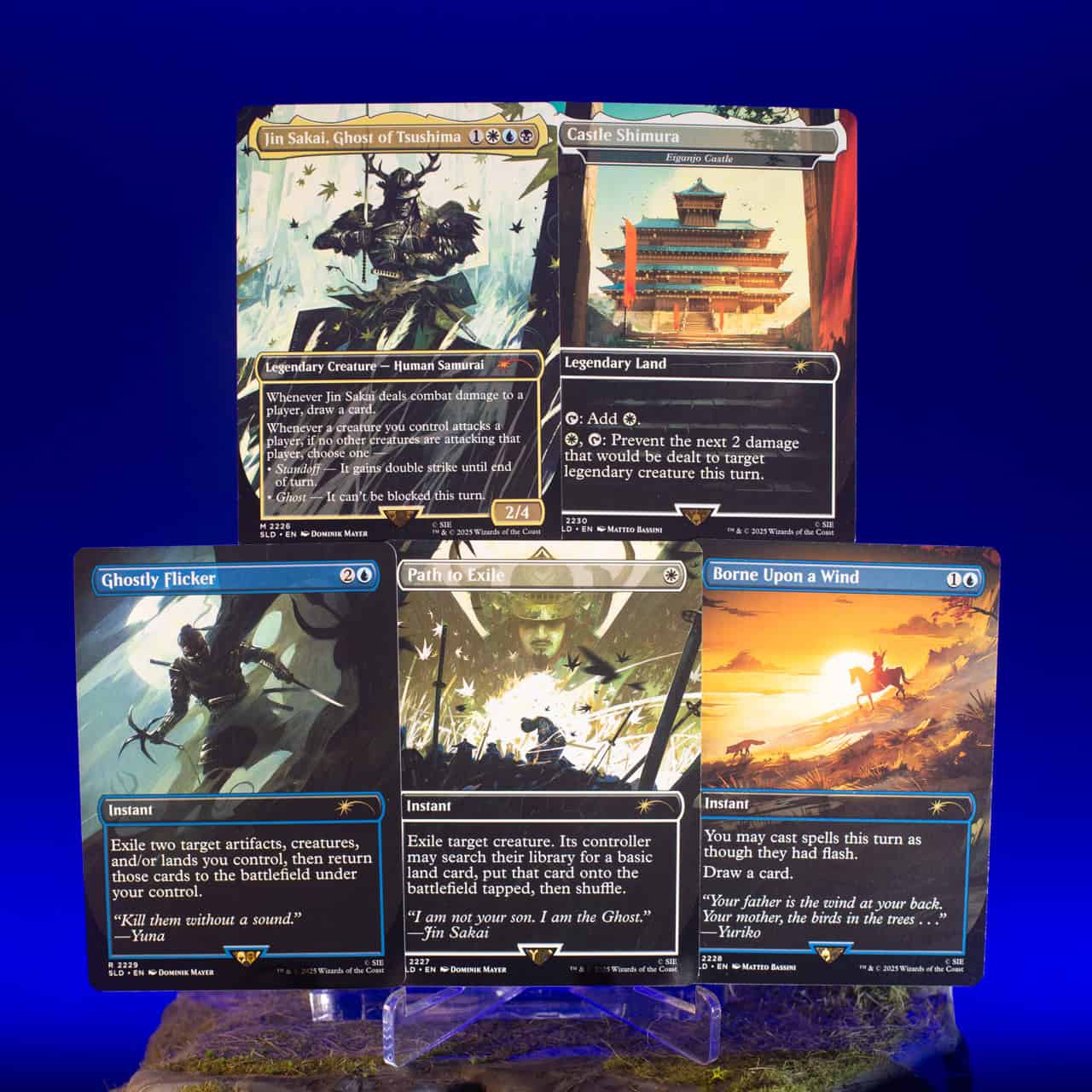 MTG Secret Lair x Horizon: Ghost of Tsushima