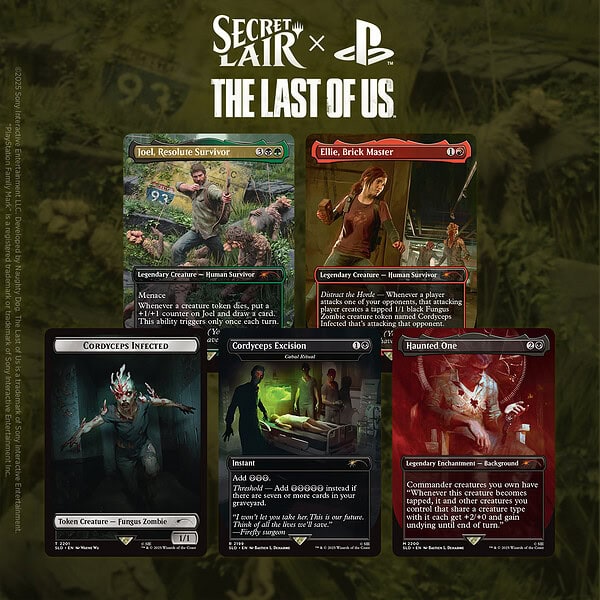 MTG Secret Lair x The Last of Us Part 1