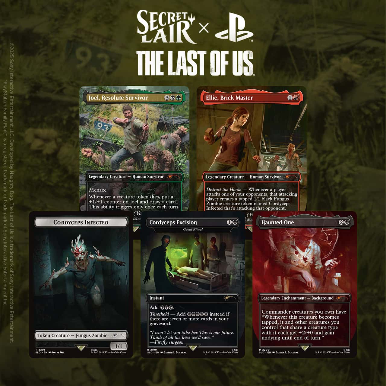 MTG Secret Lair x The Last of Us Part 1