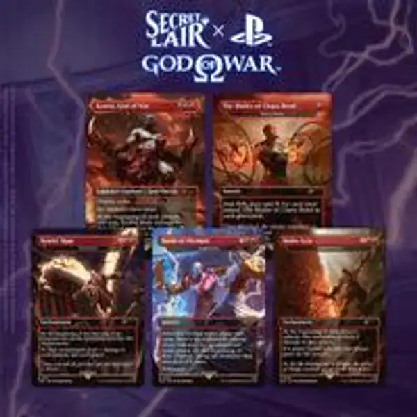 MTG Secret Lair x God of War: Greek