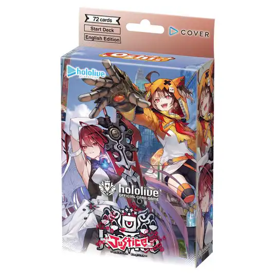 hololive OFFICIAL CARD GAME - Oshi Justice Starter Deck