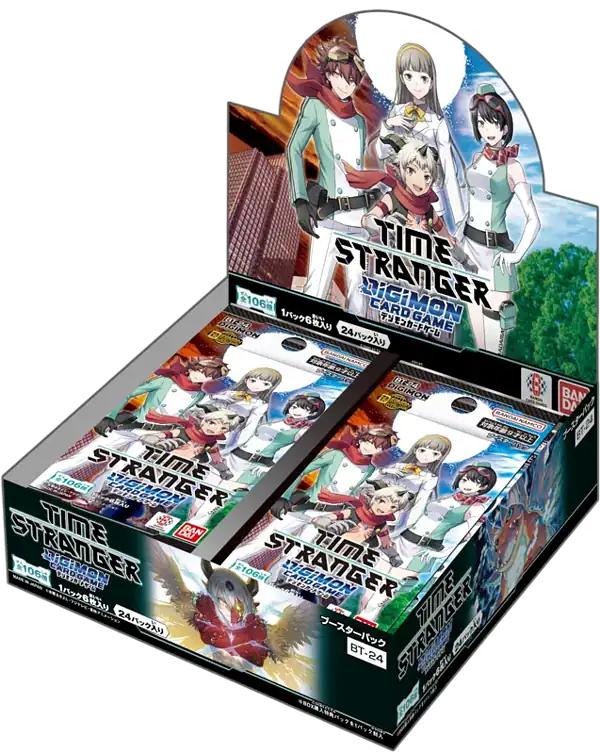 Digimon Card Game: Time Stranger INDIVIDUAL Booster (BT-24)