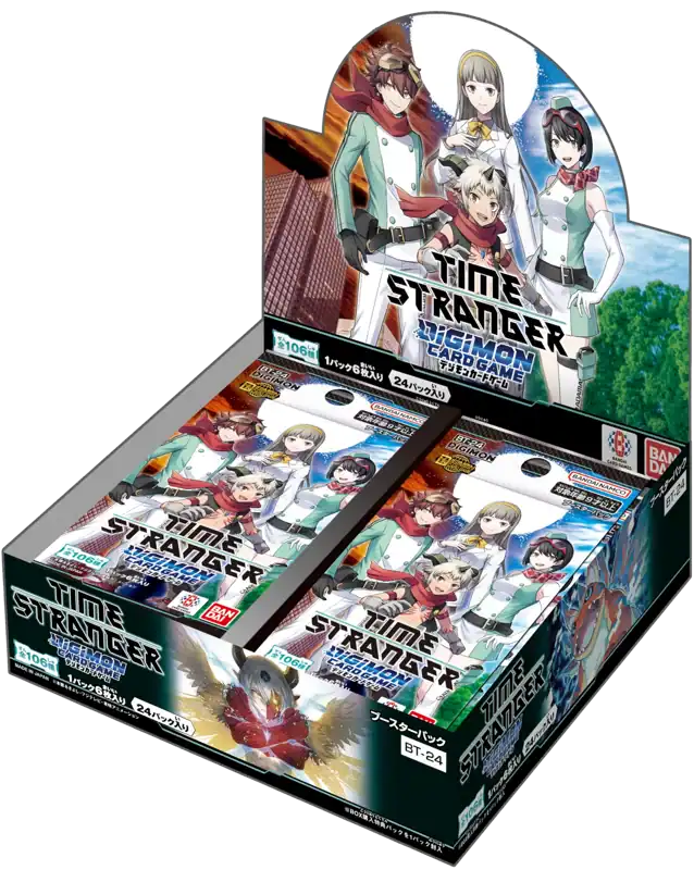 Digimon Card Game: Time Stranger INDIVIDUAL Booster (BT-24)