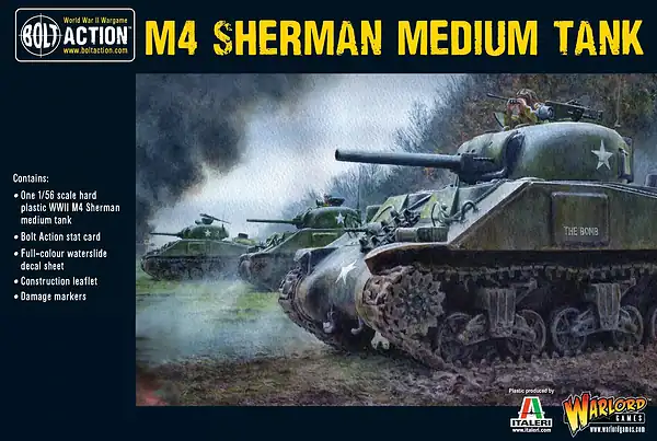 M4 Sherman medium tank (plastic)